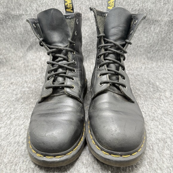 Dr. Martens 1460 Black Leather 8-Eye Lace Up Boots Women\'s 9 US